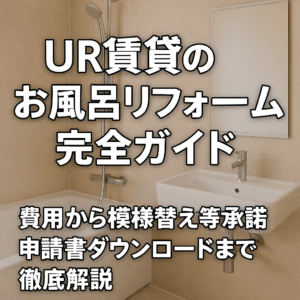 UR賃貸のお風呂リフォーム完全ガイド｜費用から模様替え等承諾申請書ダウンロードまで徹底解説