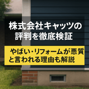 株式会社キャッツの評判を徹底検証｜やばい・リフォームが悪質と言われる理由も解説